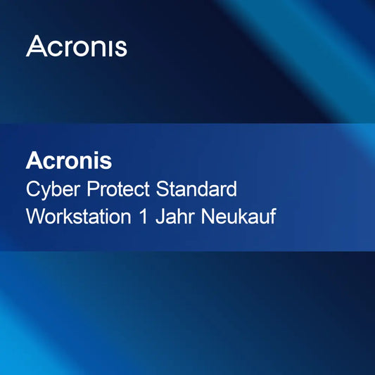 Acronis Cyber Protect Standaard Werkstation