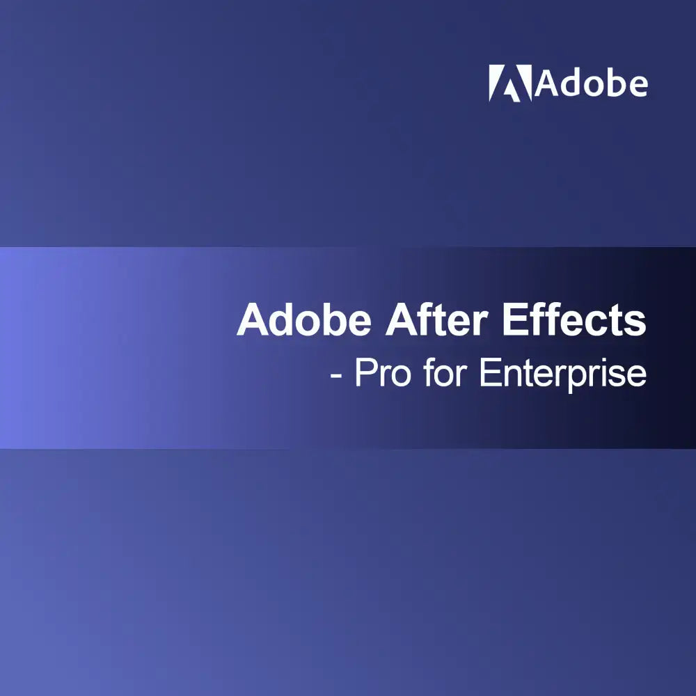 Adobe After Effects - Pro for Enterprise