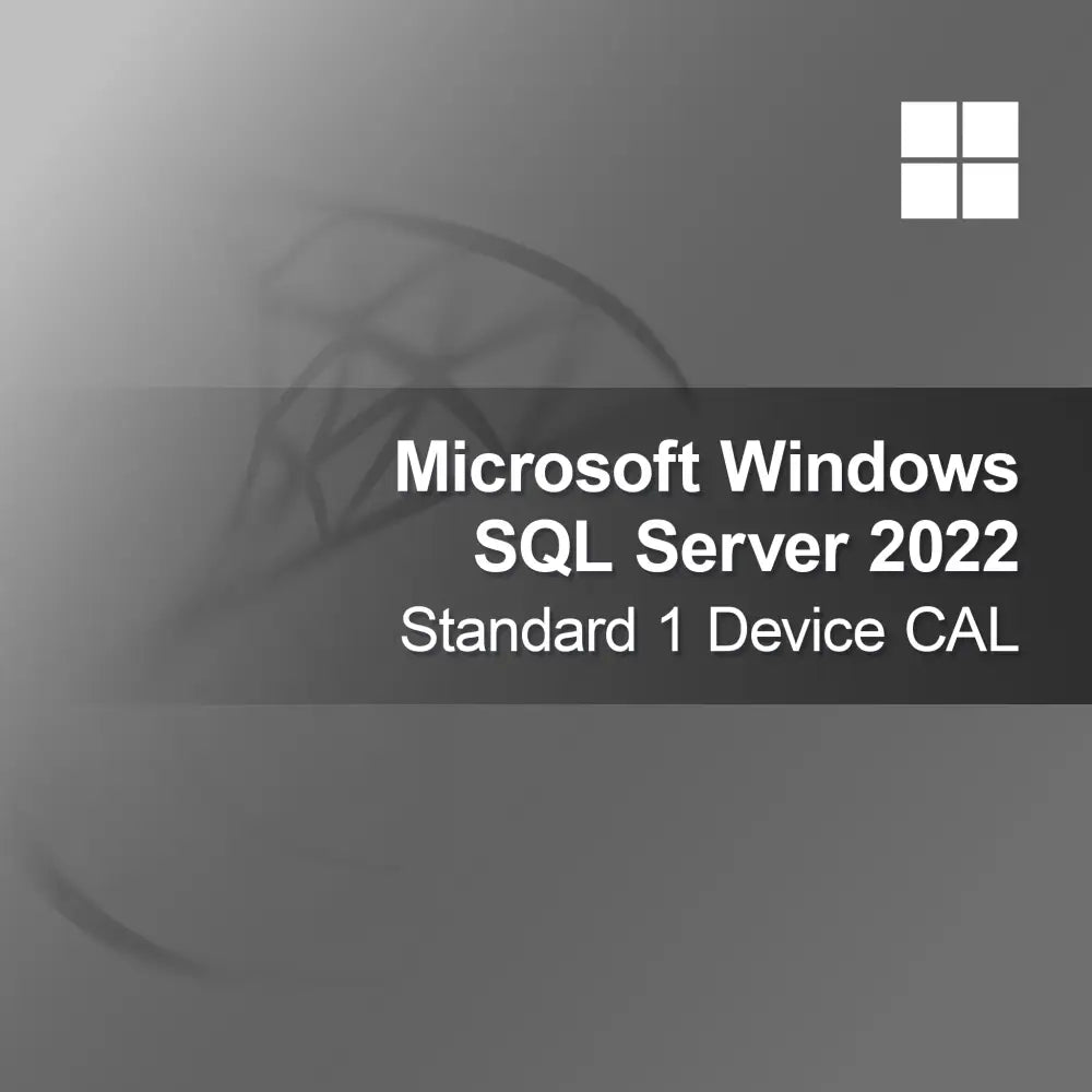 Microsoft SQL Server 2022 Standard 1 apparaat CAL